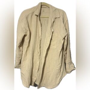 {AERIE} button down shirt NWT